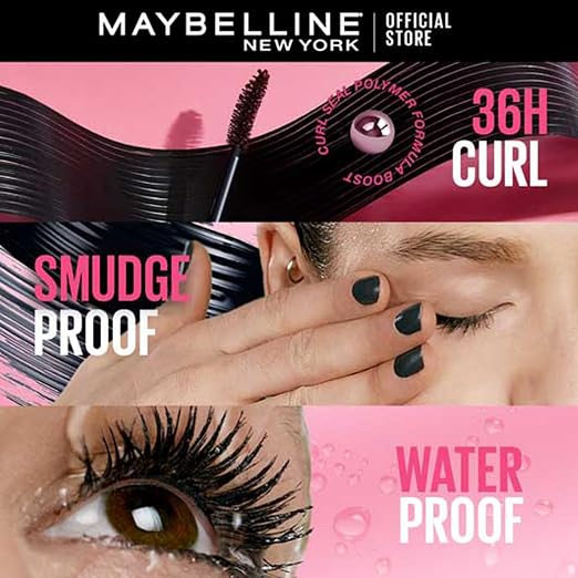 Hypercurl Mascara Waterproof, Black - Image 5