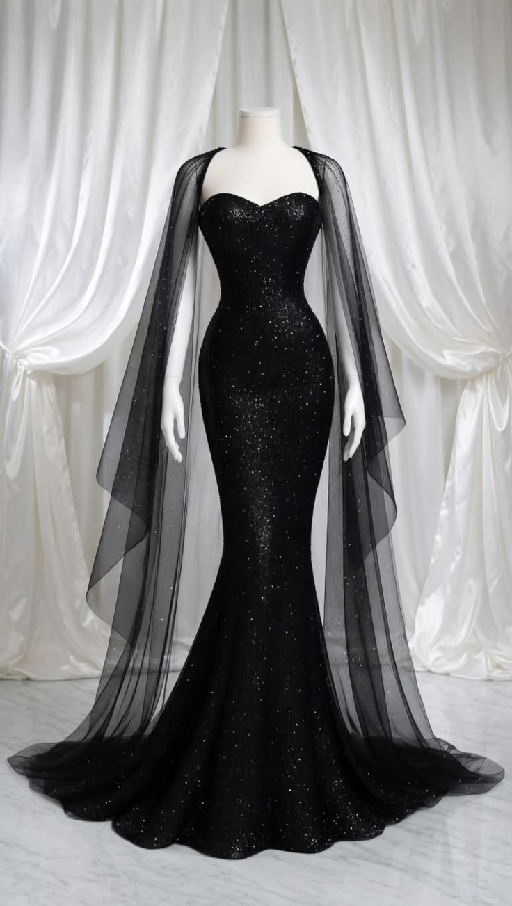 Elegant Black Formal Dresses_ Stunning Evening Gowns